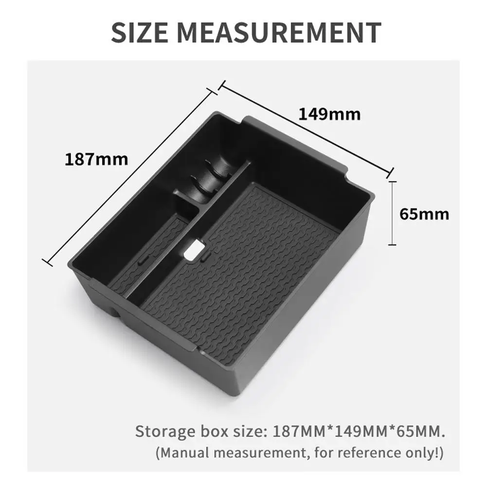For Mitsubishi L200/Triton 2024-2025 Armrest Storage Box Car Center Armrest Storage Box Console Organizer Box Accessories - Image 6
