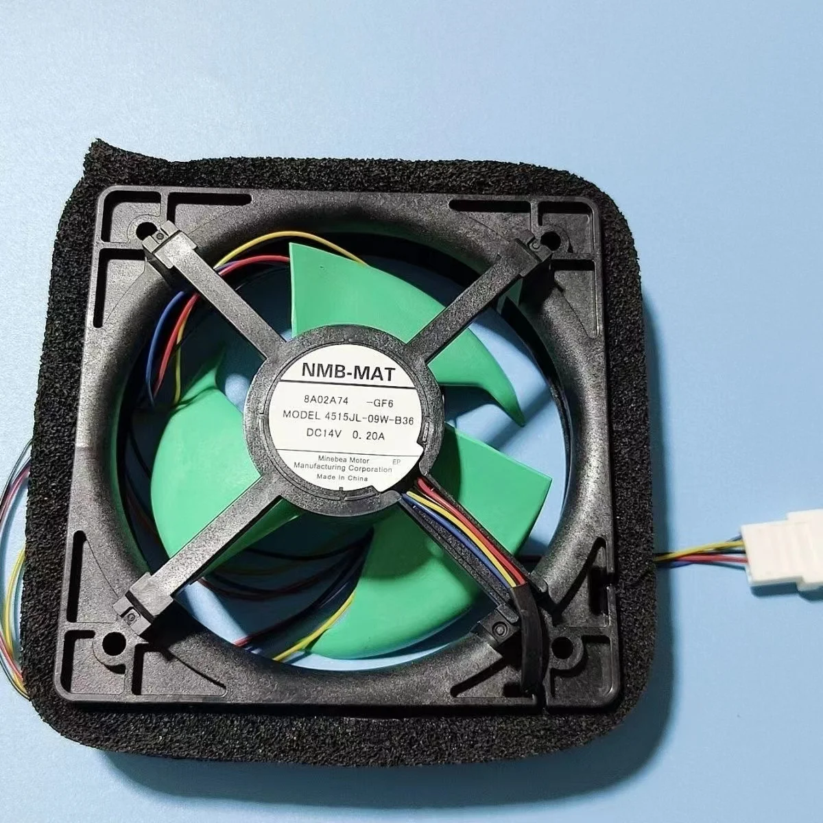 100%New for Panasonic Refrigerator Cooling Fan NMB-MAT FBA11J14V DC14 0.24A Silent Fan 4-wire