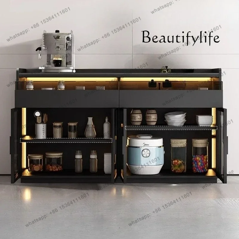 

Living Room Glass Door Tea Water Cabinet Storage Cabinet Kitchen Drawer Storage Sideboard Box Decorative Bedroom Furniture