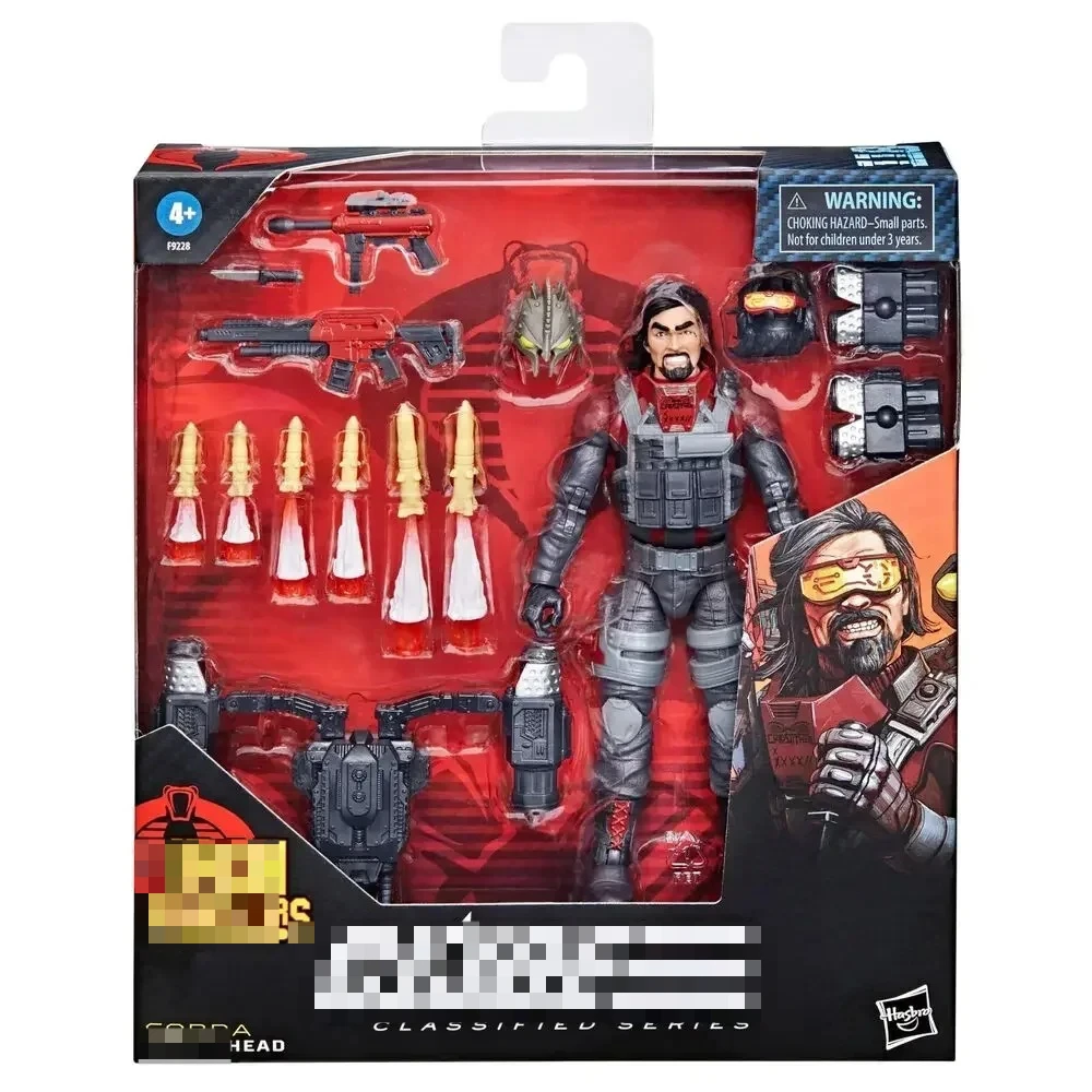 

In Stock Hasbro Classified Series 6" 118 Iron Grenadier Cobra Metal Head Action Figure Model Toy Hobby Gift
