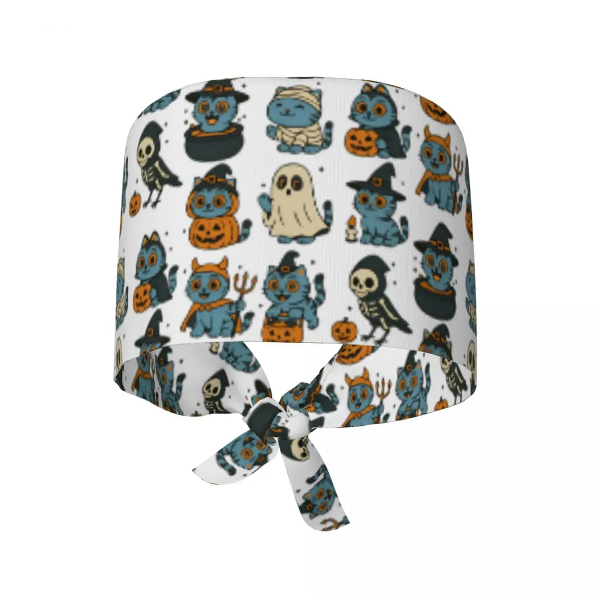 Arbeit Peeling Kappe KPop Dämon Hunter Krankenschwester Hüte Männer Frauen Halloween Casual Medizinische Hut Einstellbare Bandage Krawatte Zurück Arbeits Kappe