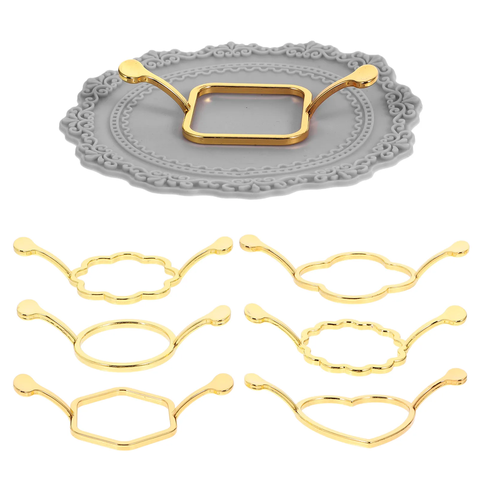 

1Set Wax Seal Stamp Mold Metal Kit with Silicone Mat for Wax Sealing Invitations Cards Envelopes Crafts Silicone Craft Mat