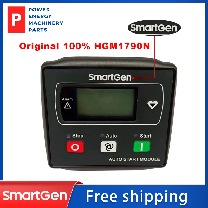 High Quality HGM1790N Smartgen Auto Start Control Panel Original Diesel Genset Spare Parts HGM 1790N