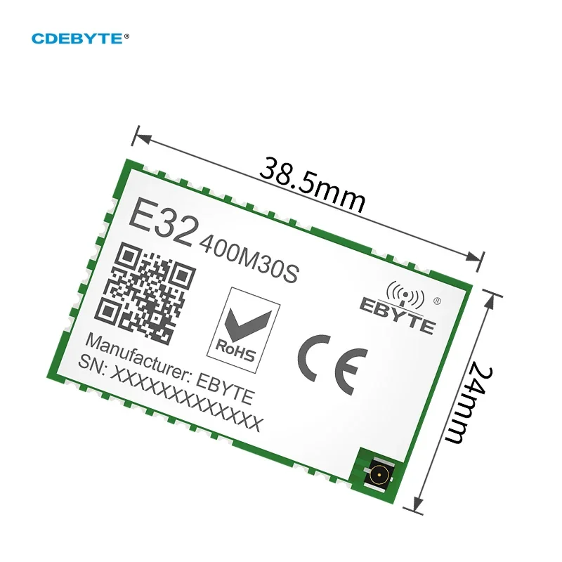 SX1278 Lora Wireless Module 433/470MHz E32-400M30S 10km Long Range IPEX/Stamp Hole Antenna SPI LoRa Spread Spectrum Module