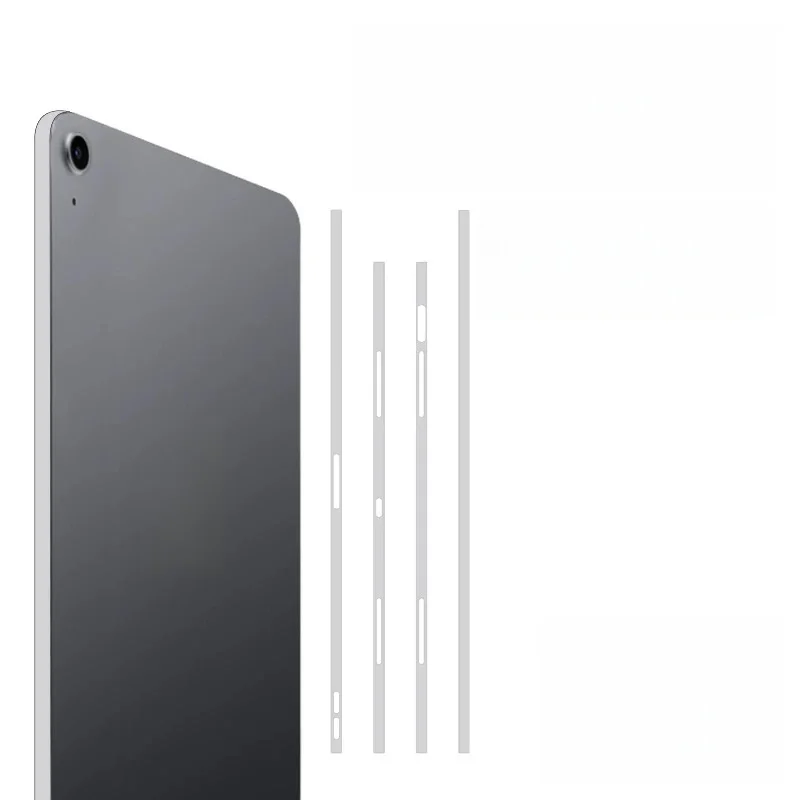 Naklejka Aurora Grain Decal Skin na iPad Pro 2025 2024 2022 2021 Mini 7 Mini 6, folia ochronna na boki, okleina na ramkę, naklejka ochronna. — zdjęcie produktu 5