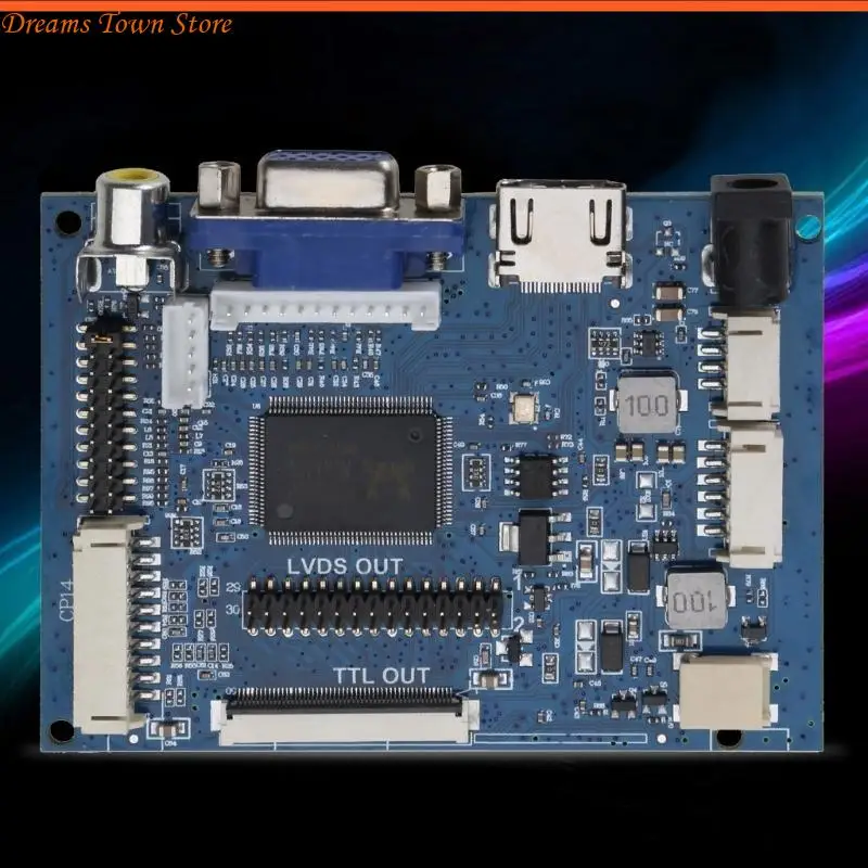 HX6A TTL LVDS Control Board Support AT070TN90 /92 /94 Treiber HDMI1.2 zur Autoprojektion