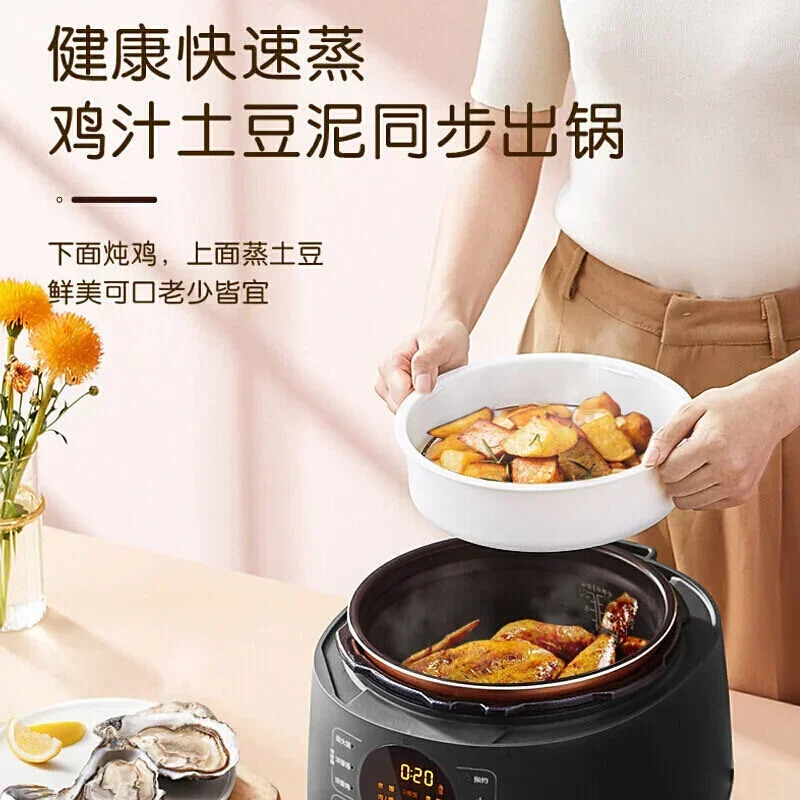 4.8l/4.8l 전기 압력 밥솥 구형 더블 블래 더 원 키 배기 유니폼 빠른 열 MY-YL50E305