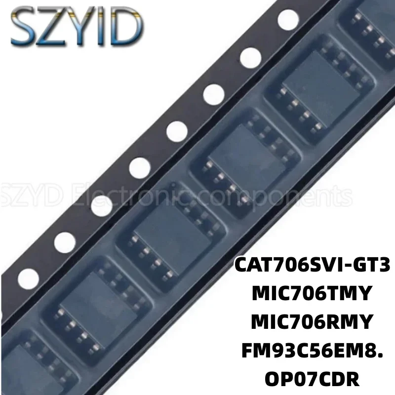 1 buah SOP8-CAT706SVI-GT3 MIC706TMY MIC706RMY.. OP07CDR