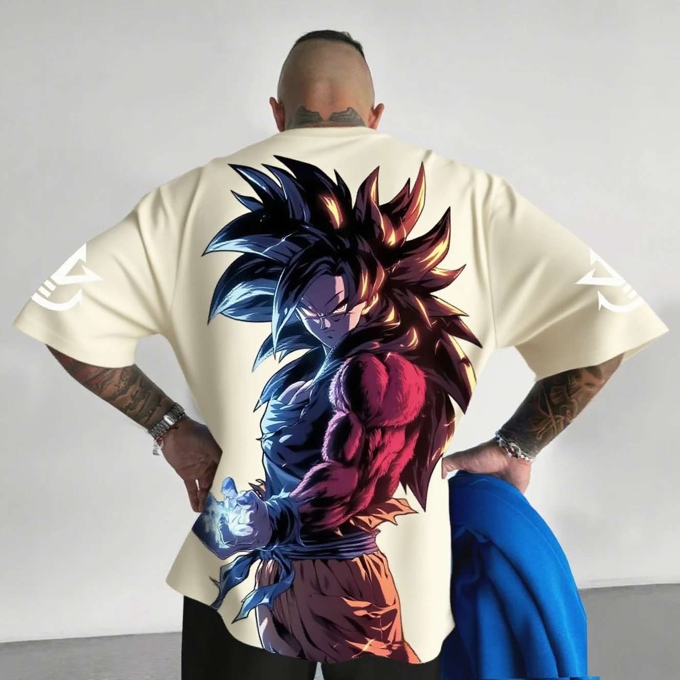 特大アニメメンズ Tシャツドラゴンボール女性半袖 Tシャツストリートカジュアル夏トレンディトップグラフィックプリント Y2k 服