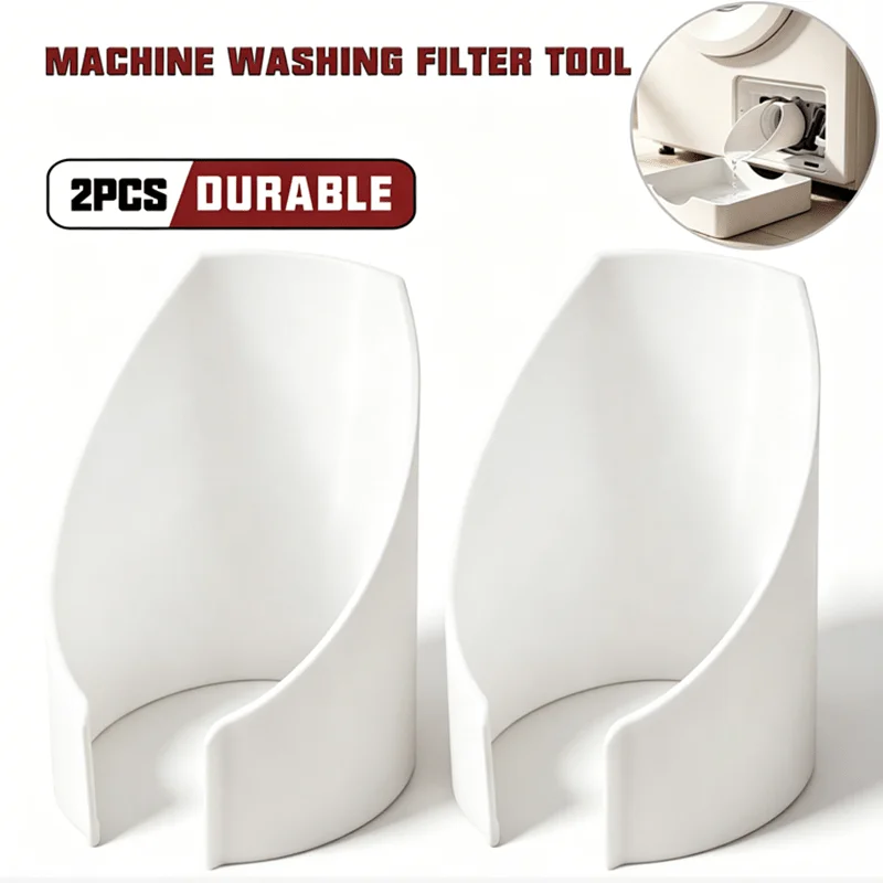 Washing Machine Emergency Drainage Funnel, Anti-Overflow Drainage Diversion Nozzle Filter Drainage Pipe Replacement Accessories