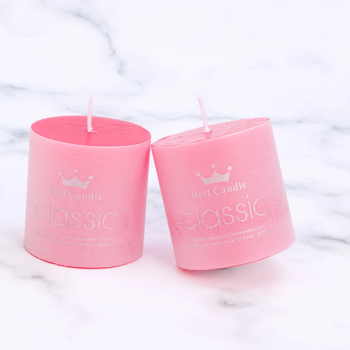

6 Pcs Birthday C Aromatherapy Wax Scented Decorative Smokeless Party Wedding Red Spa Home Hotel Restaurant