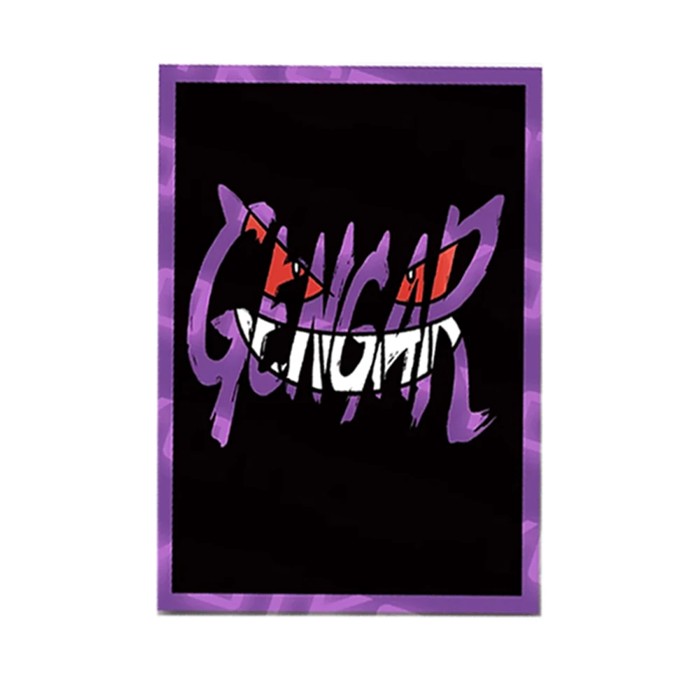 60 teile/satz Pokémon Gengar Karte Ärmeln PTCG Anime Dawn Marnie Iono Pikachu Trainer Karte Fall Sammlung Karte Fall 67*92mm