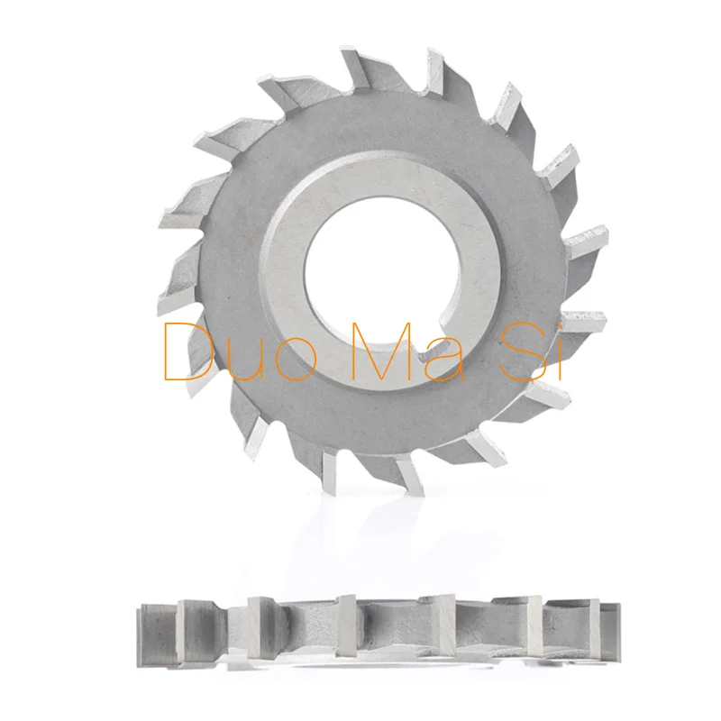 NEW 1PCS 50mm 63mm 75mm 80mm 100mm 125mm 130mm 150mm HSS Three Straight Tooth Blade Face Milling Cutter,4mm-20mm thickness