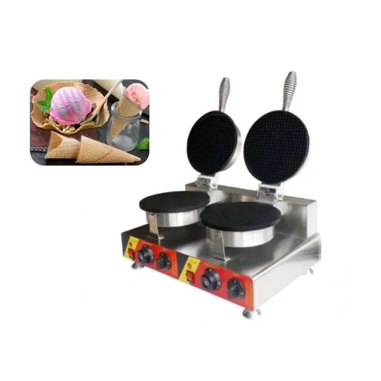 Energy saving cheaper price waffle ice cream cone maker machine for making ice cream