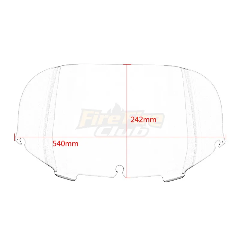 Motorcycle Accessories For Harley Touring Electra Street Glide 1996-2013 Moto Touring Batwing Windscreen Wind Deflector