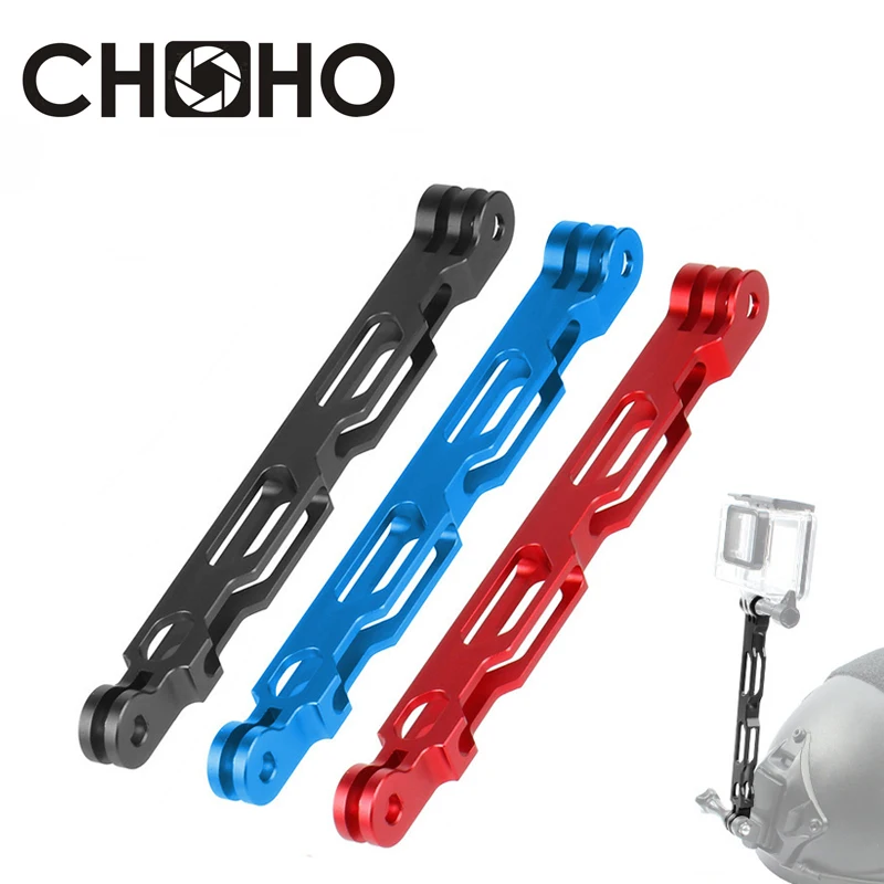 For Gopro 12 12 Accessories Extension Pole Aluminum Helmet Stick CNC Alloy handle Arm Mount For Go Pro Hero Dji OSMO Action 3 2