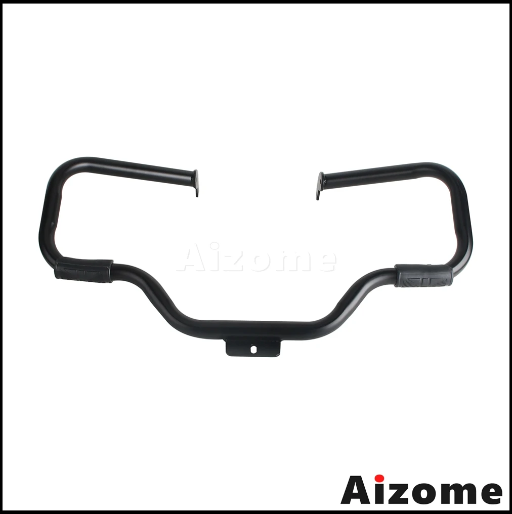 Motorcycle Crash Bar For Harley Softail Fat Boy Lo FLSTF FLSTFB Heritage Softail Classic 2000-2017 Black Highway Engine Guard view 3