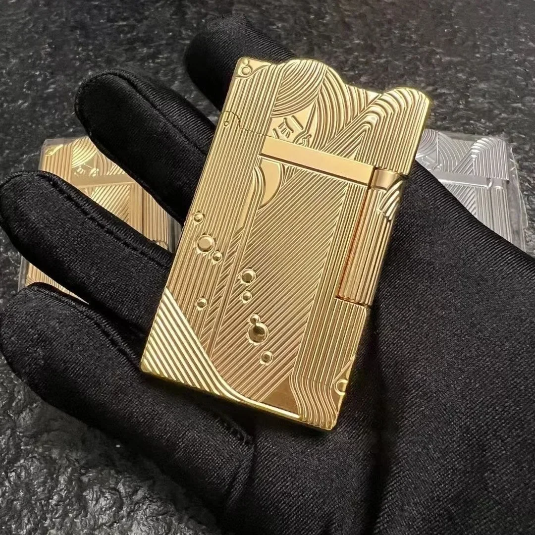 ROWENTA Sanji Dezelfde Stijl Luide Stem Kerosie Aansteker Zijkatrol Ontsteking Modieuze Prachtige Collectie Cadeau Aanstekers