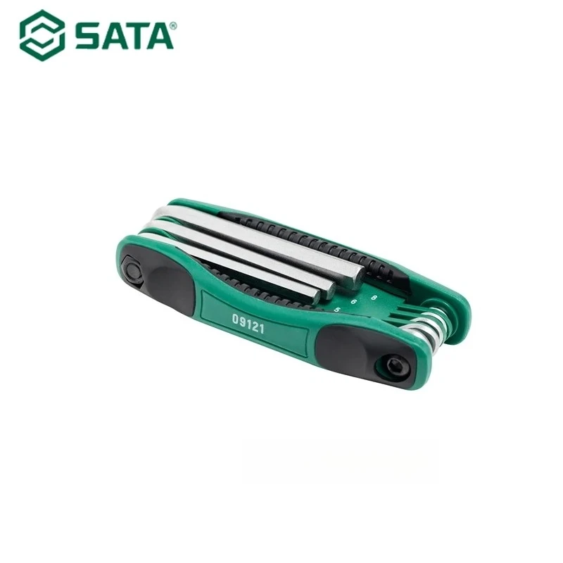 

SATA 8Pc. Folding Hex Key Set 1.5, 2, 2.5, 3, 4, 5, 6, 8MM 09121
