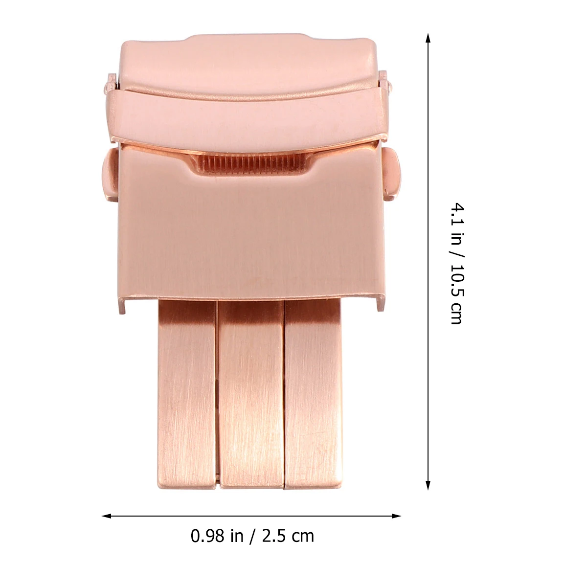 

Stainless Steel Watch Band Clasp 1PCS Solid Golden Easy Install Luxury Fashion Buckle for Most Steel Watchbands