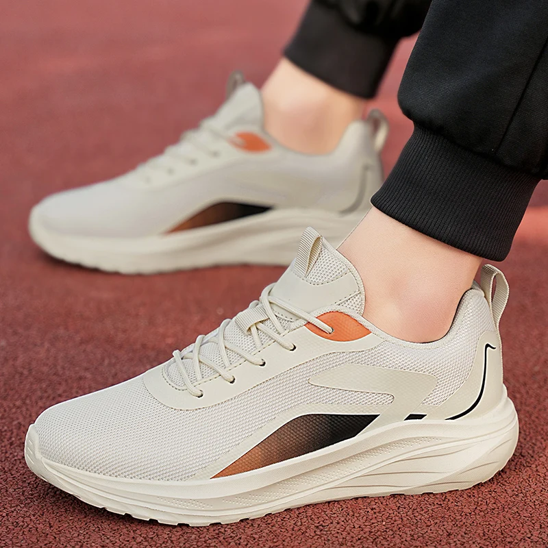 Good Breathable Men\'s Running Sneakers Casual Sport Walking Shoes For Men High Quality Platform Men Trainers Athletic Shoes Male