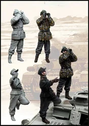 1:35 model kit resin kit  Panzer Command Group