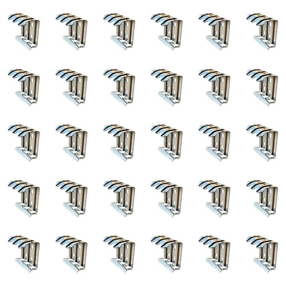 30Pcs Solar Panel Water Drainage Clips Stainless Steel Photovoltaic Panel Water Drained Away Clip Mud Removal Clips 30/33/35mm