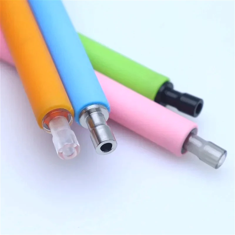 1 قطعة 510 فوهة بالتنقيط دبلومات مسطحة من الفولاذ المقاوم للصدأ وصلة قش بلاستيكية