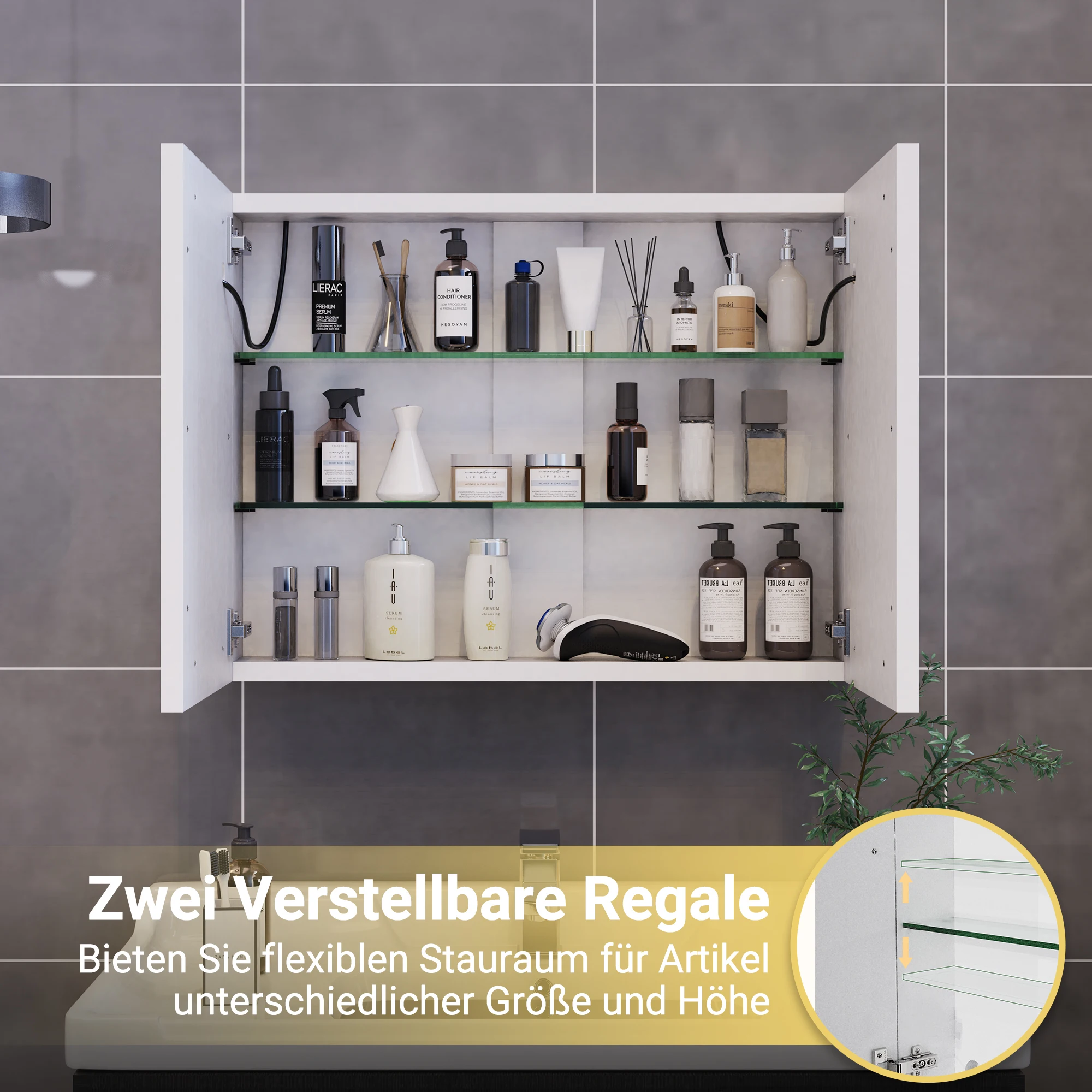 wall mounted bathroom cabinet