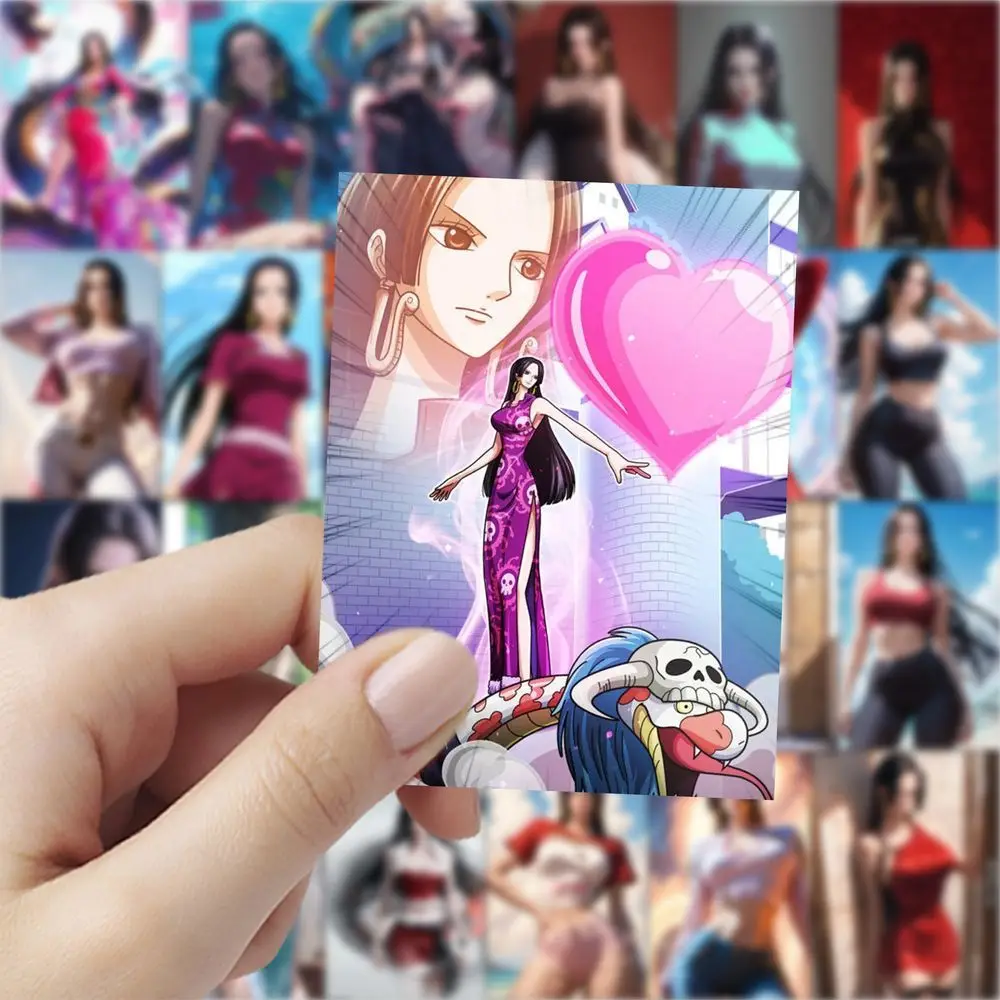 

126 AI Big Breasts Empress Hancock Stickers Anime Beautiful Woman Two-dimensional Decorative Notebook Mobile Phone Stickers