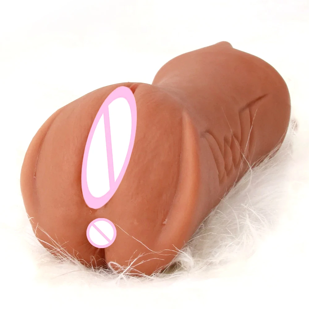 3in1 realistic mouth vagina anal male masturbator cup deep throat silicone dildo moves masturbation pleasure sex toys for men view 2