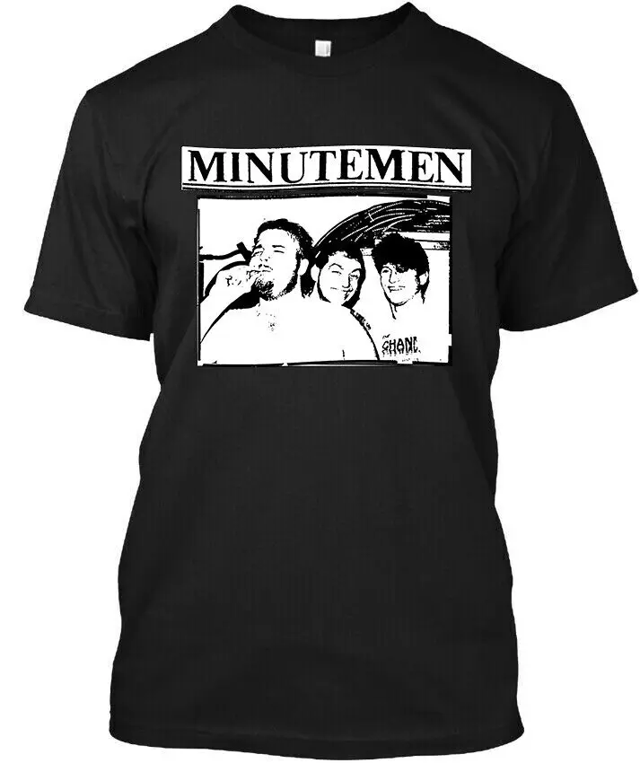 NEW Minutemen American Group Music Members Vintage Retro Art Logo T SHIRT S 4XL