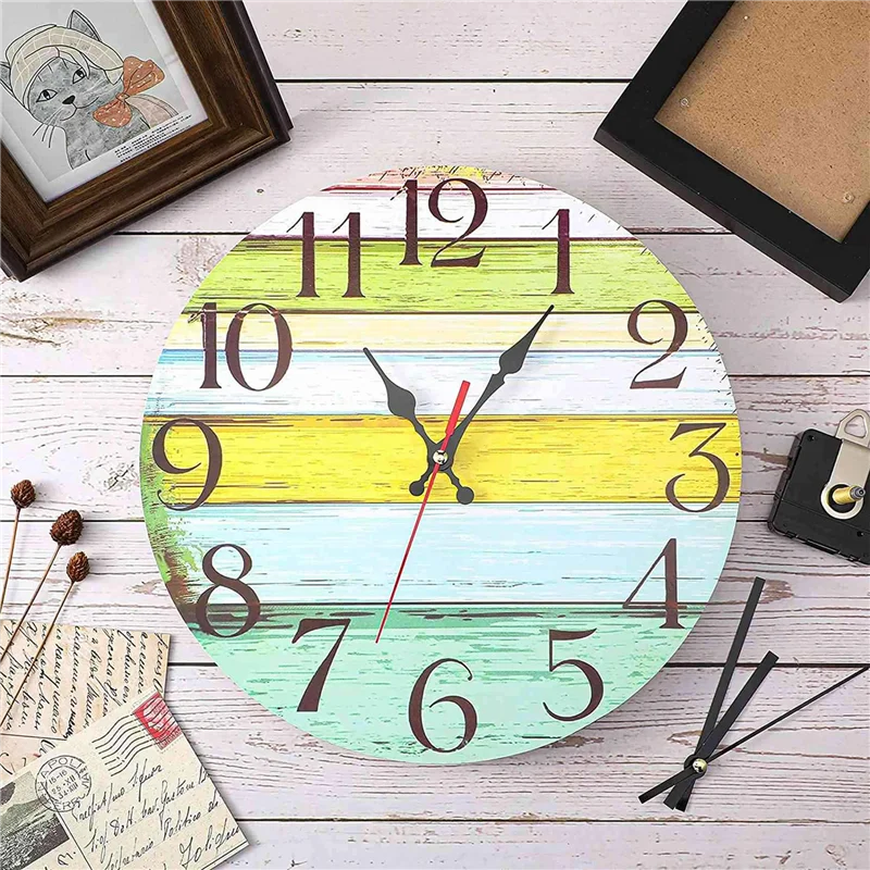 AB66-4 Set 32Mm Long Shaft DIY Quartz Clock Movement Mechanism With 5 Different Pairs Hands Wall Clock Repair Parts