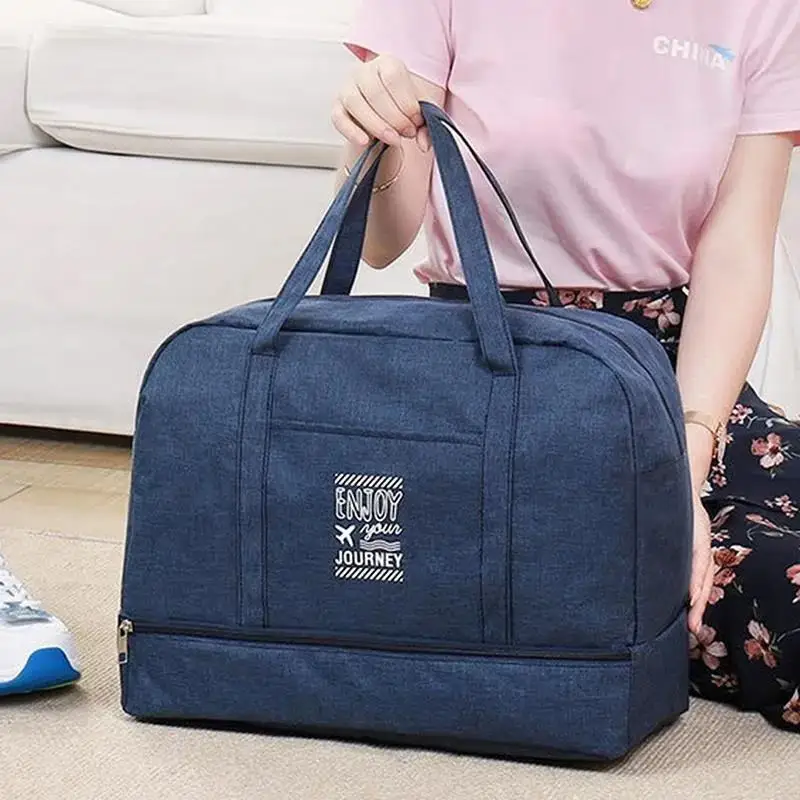 Folding Large Capacity Storage Bags Carry Bag Camping Accessories Travel for Family Outdoor Activities