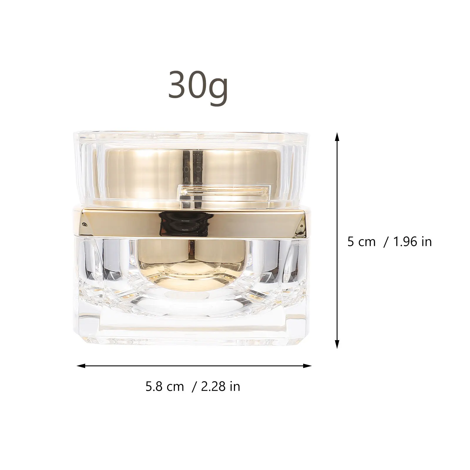 1pc Creative Cream Dispenser Sub-Packing Bottle Reusable Leak-Proof Refillable Small Storage Container For Travel Cosmetics
