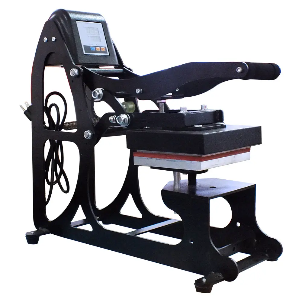 High Pressure T Shirt LOGO Heat Press Machine 15*15cm with Intelligent CNC Instrument