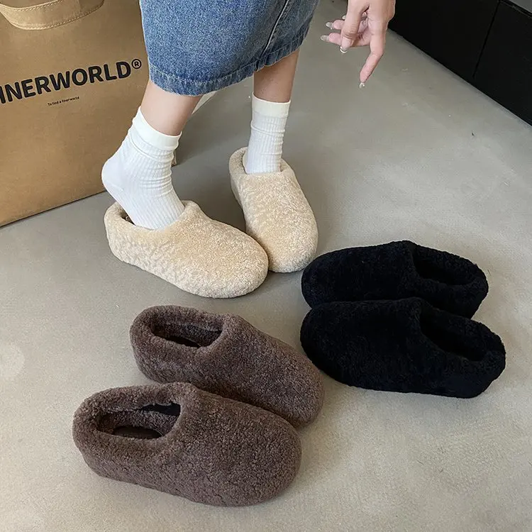 Shoes Low Ladies' Slippers Slipers Women Shale Female Beach 2024 Sabot Rubber Flat PU Rome Fabric Slides Shoes Low Slippers Flat