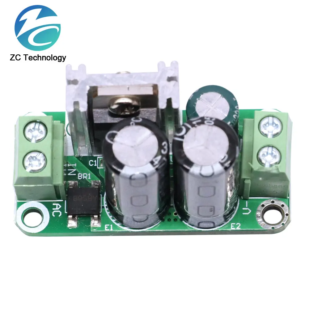 Regulated Power Supply Module Single 5V 6V 9V 12V 15V 18V 24V Rectifier Filter Board L7805 L7806 L7809 L7812 L7815 L7818 L7824