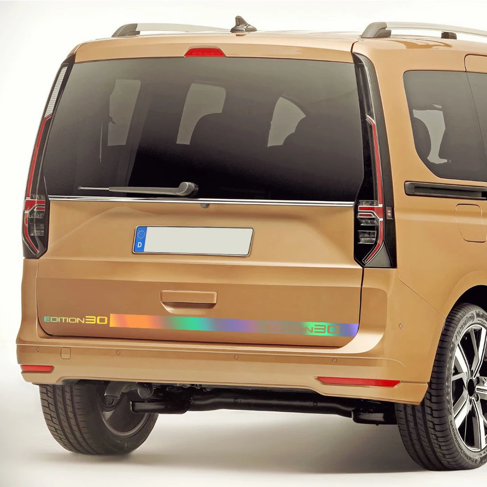 Van Body Side Stickers For Volkswagen VW Caddy Maxi Kombi Camper Car Graphics 30 Edition Stripes Vinyl Decals Tuning Accessories view 4