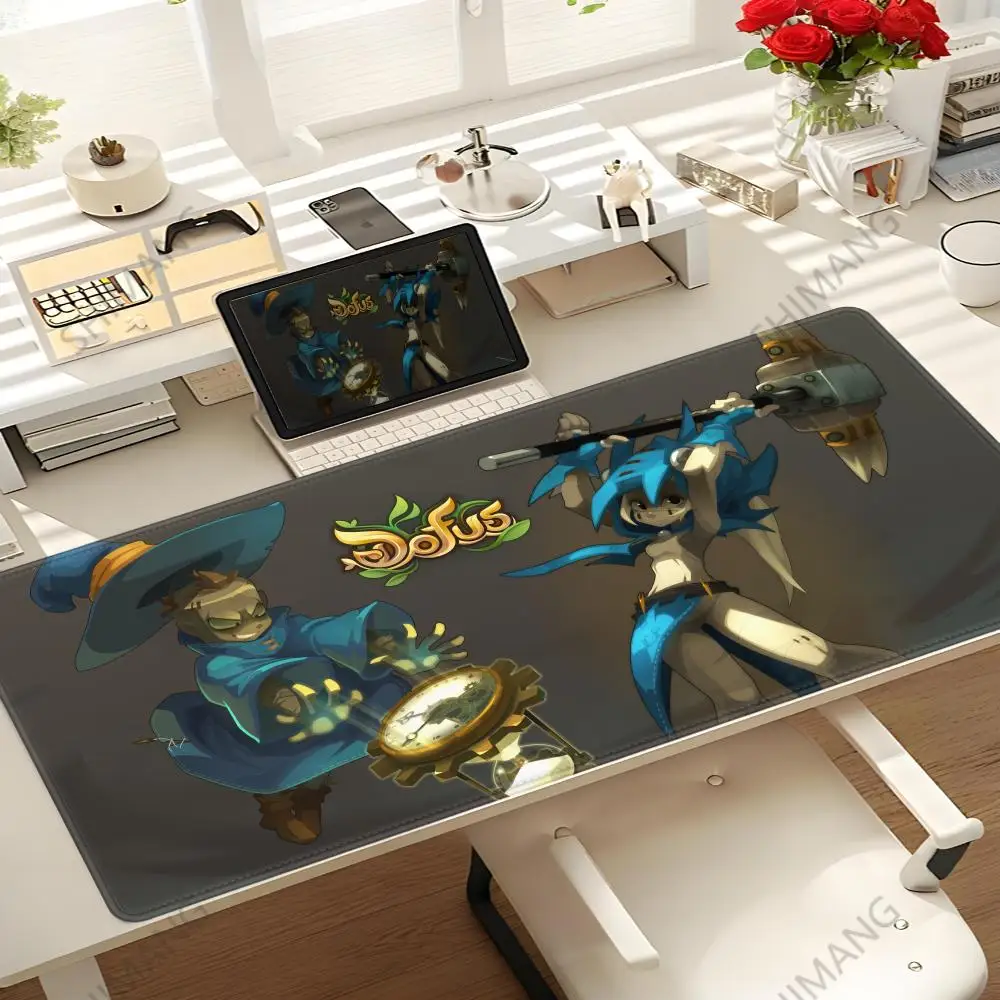 

Dofus Gaming Mouse Pad Desk Mouse Pad Cute HD Desk Pad Extended Gaming Keyboard Mats Large 100x50cm XXL Gamer Mousepad