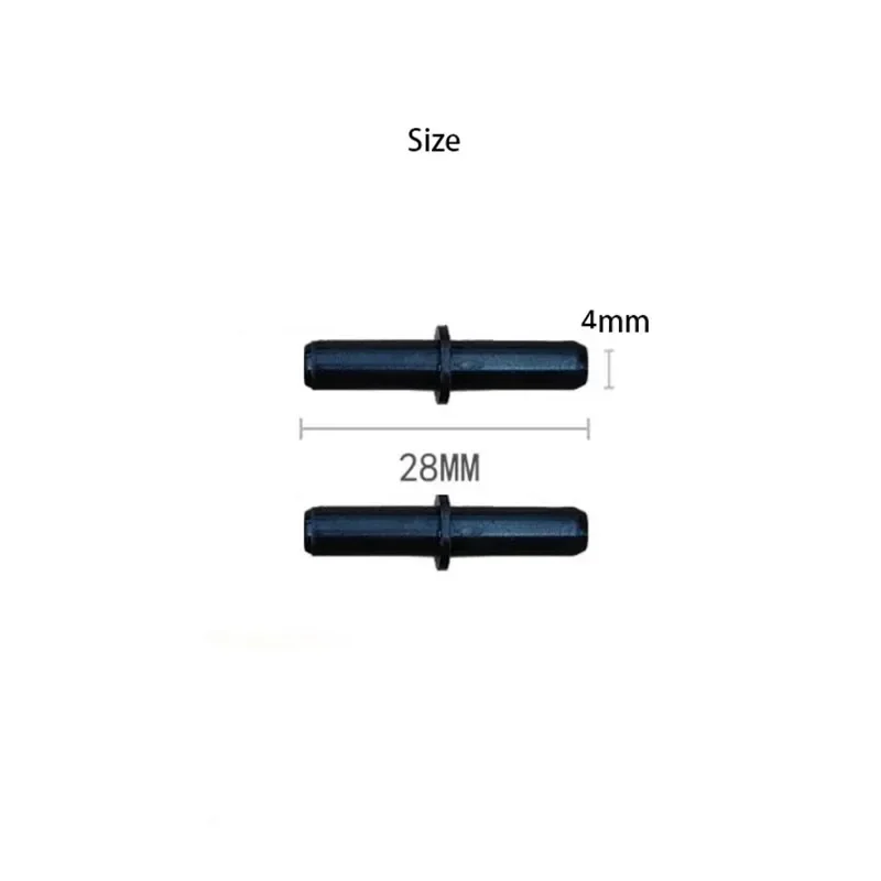 플라스틱 수족관 커넥터 스트레이트 어항 공기 펌프 커넥터, 제어 밸브 공기 파이프 튜브 액세서리, 10 개, 30 개, 4mm