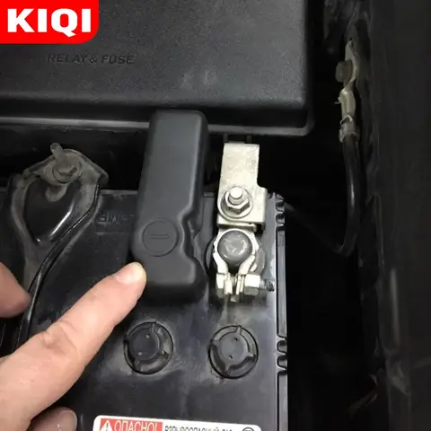 도요타 FJ 랜드 크루저 프라도 150 V8 200 2010-2017 자동차 배터리 양극 네거티브 프로텍터 커버, 2013 2014 2015 2016 액세서리