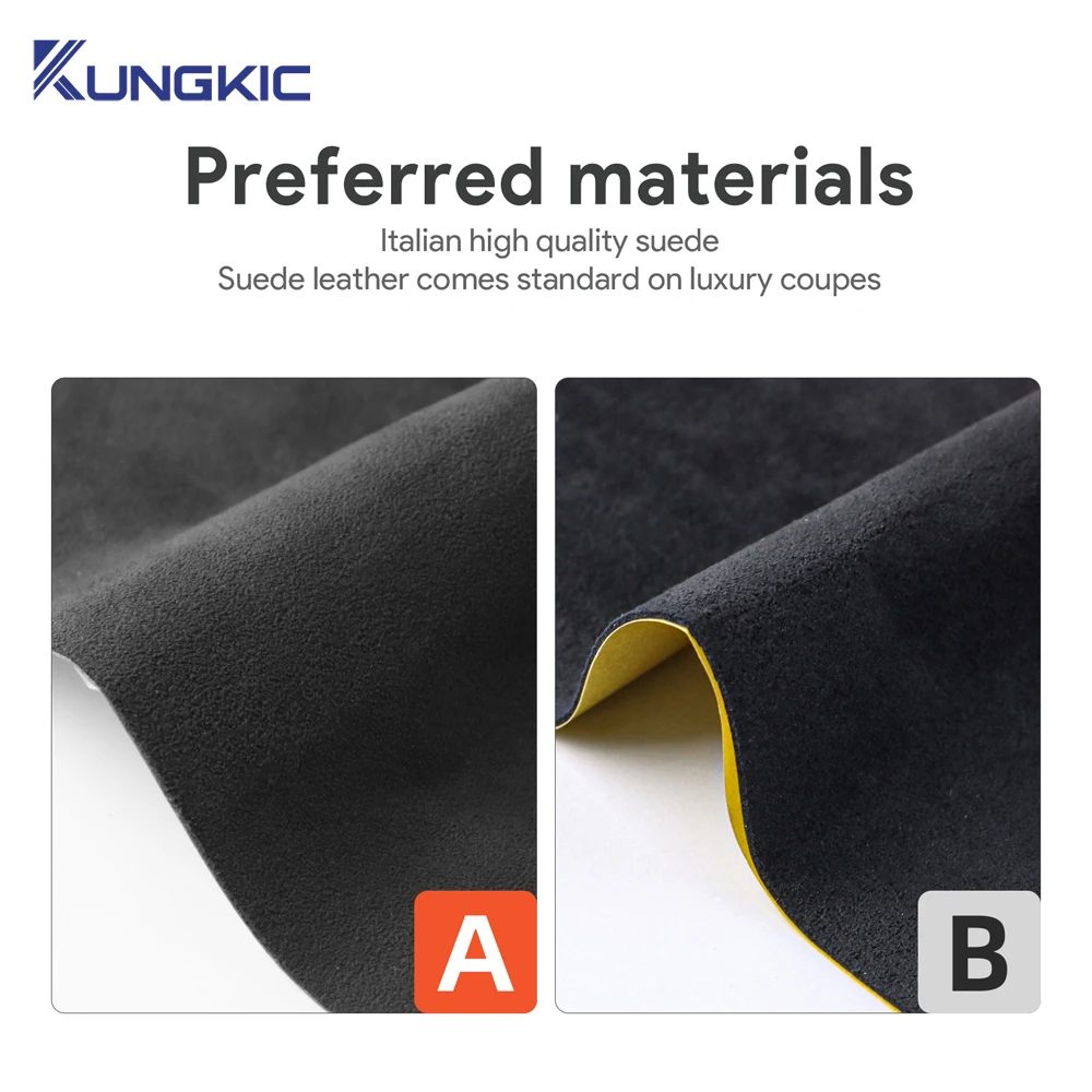 Premium Suede Trim Sticker For Mazda 3 BP CX30 CX-30 2019 2020 2021 2022 2023 2024 2025 Mazda3 Axela Electronic Handbrake Groove view 6