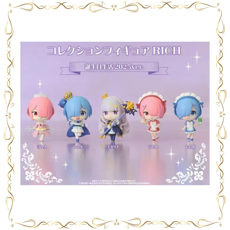 

Re:ZERO - Starting Life in Another World Role Gashapon Collection Ornament Desktop Decoration Action Figure Model Toys