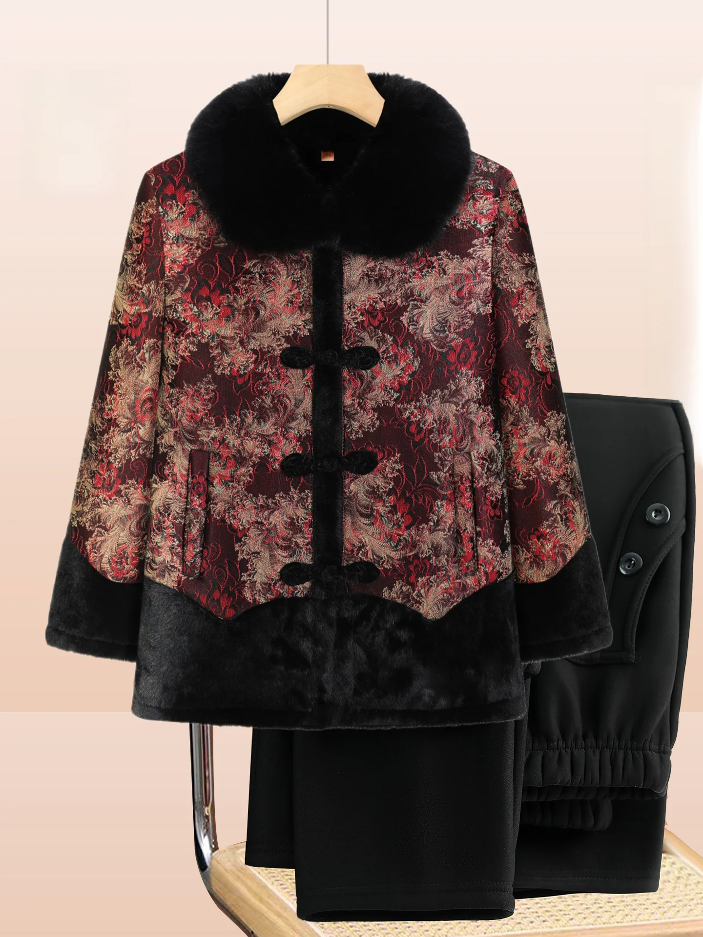 

Утепленное зимнее пальто для женщин и мам, длинное, теплое, модное, большого размера, свободного кроя