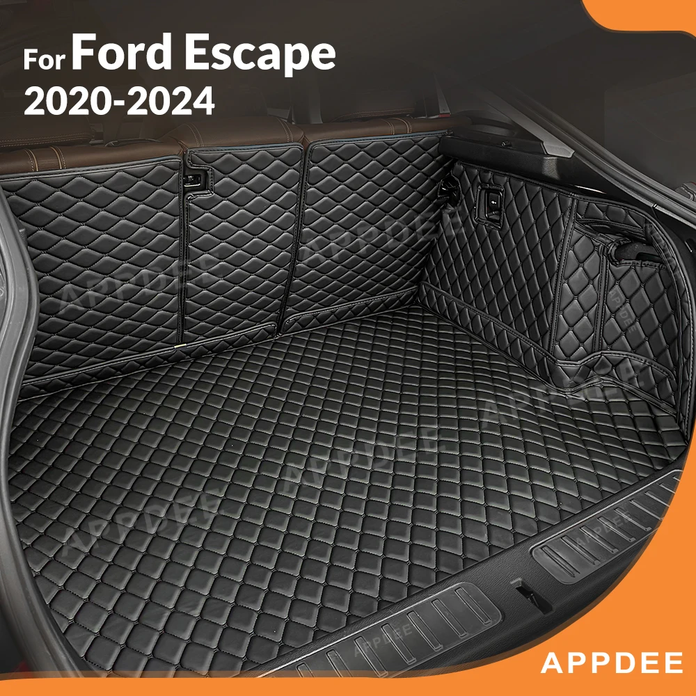 

APPDEE для Ford Escape 2020-2024 23 22, автоматический коврик для багажника с полным покрытием, автомобильный защитный коврик, грузовой вкладыш, аксессуары для интерьера