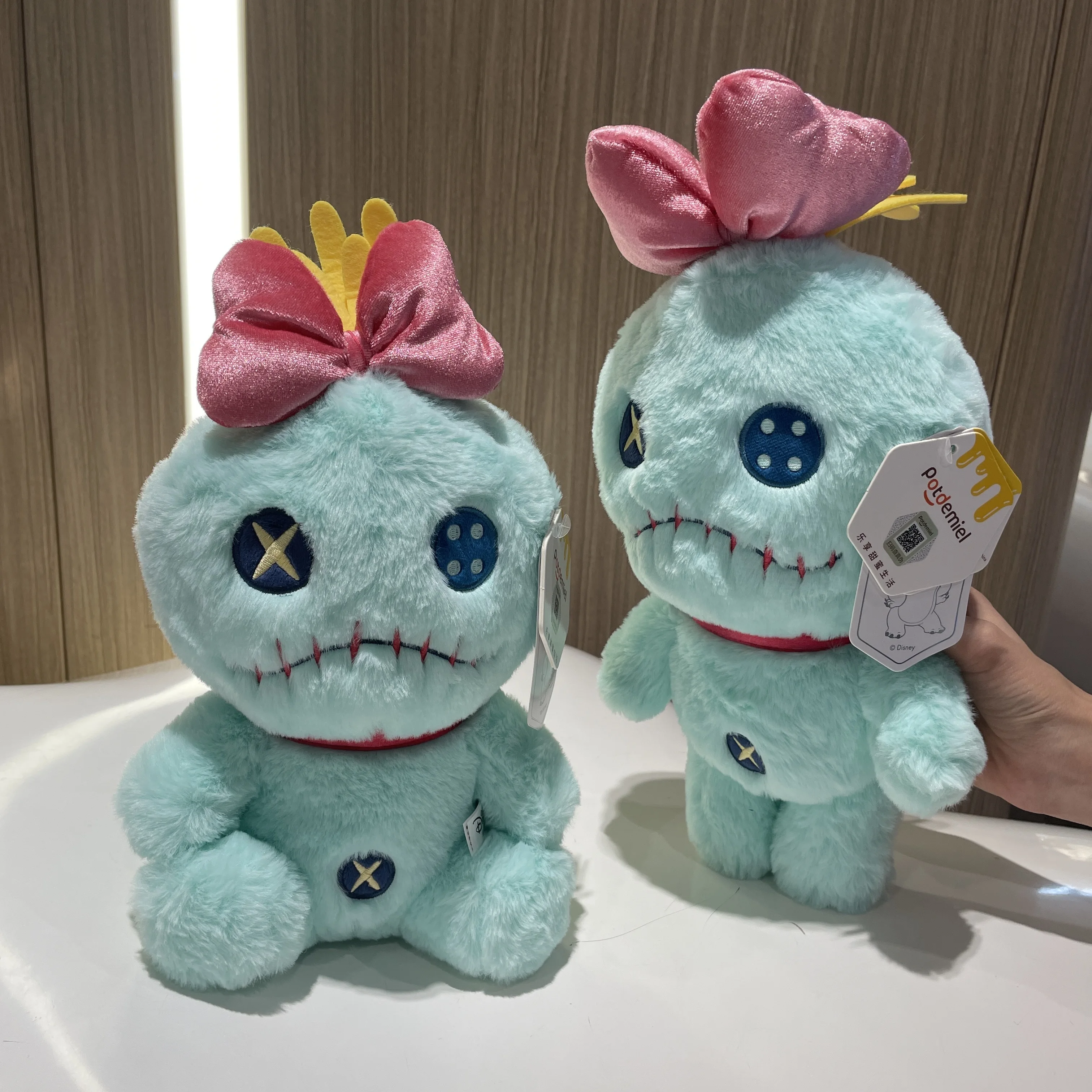 High quality 100% Genuine Disney 11Kinds Lilo & Stitch Stitch Angel Cartoon Plush Toy Doll Children Toy Birthday Christmas Gift
