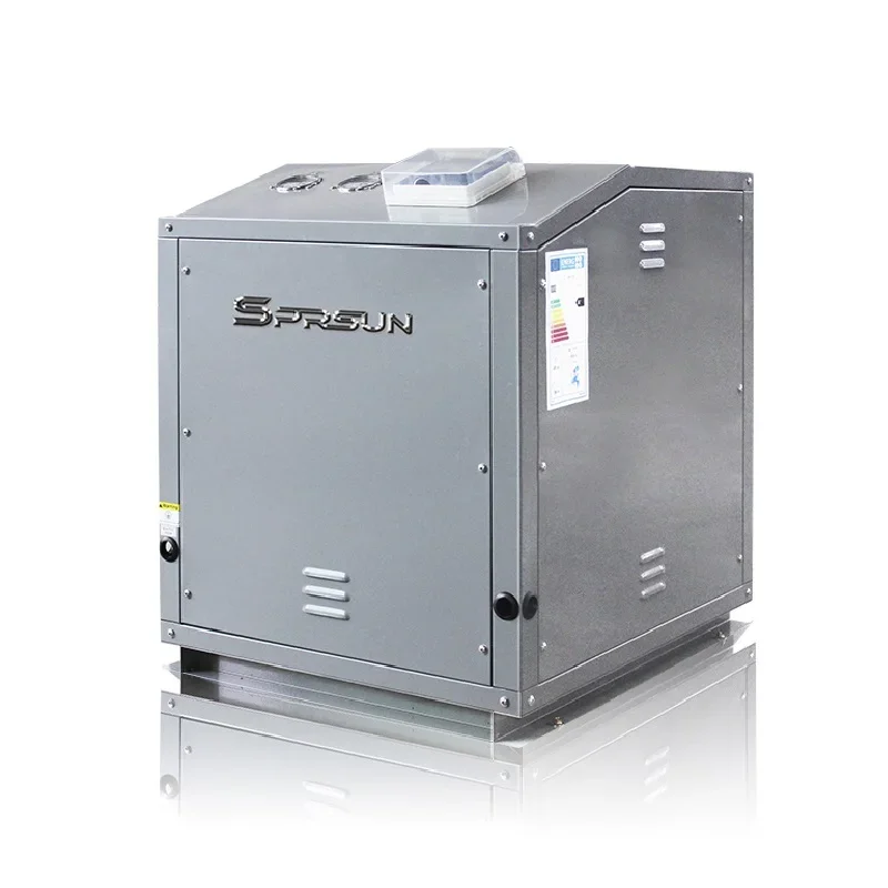 Top Ten Brand Sprsun 15kw  House Small Geothermal Heat Pump Water Water Heat Pump with Heating and Cooling System