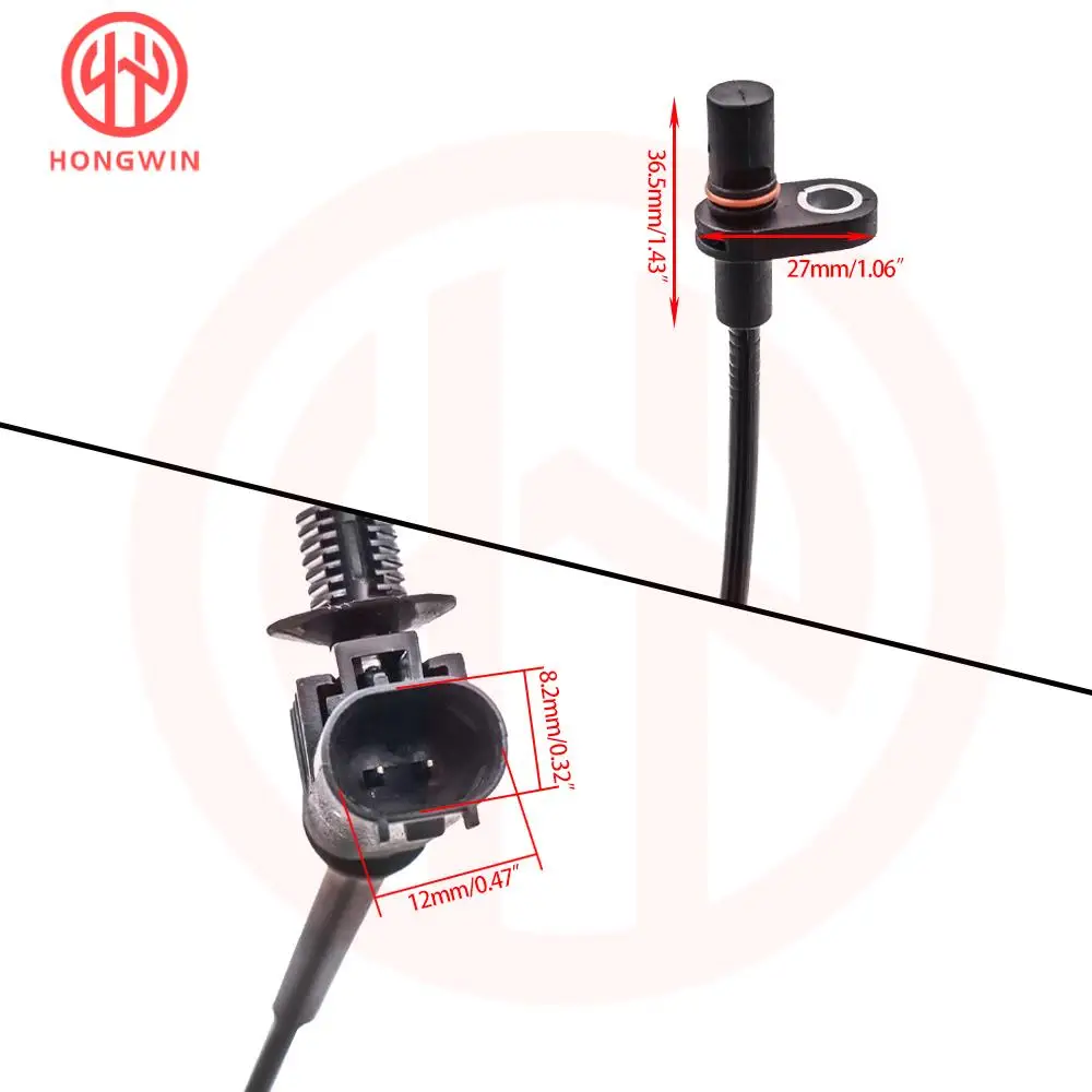 Sensore di velocità della ruota ABS anteriore sinistro 3630010U2010 per JAC HeYue J4 J5 J6