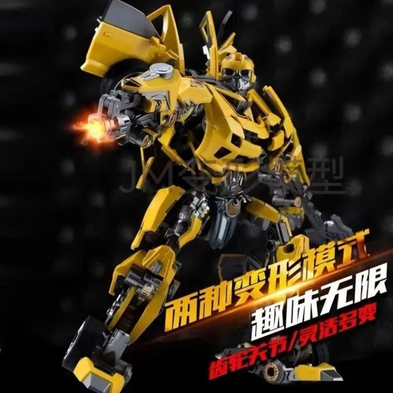 En Stock WEIJIANG juguete transformador versión de aleación M03 8053 coche Robot hoja de batalla Bumblebee figuras de acción de juguete